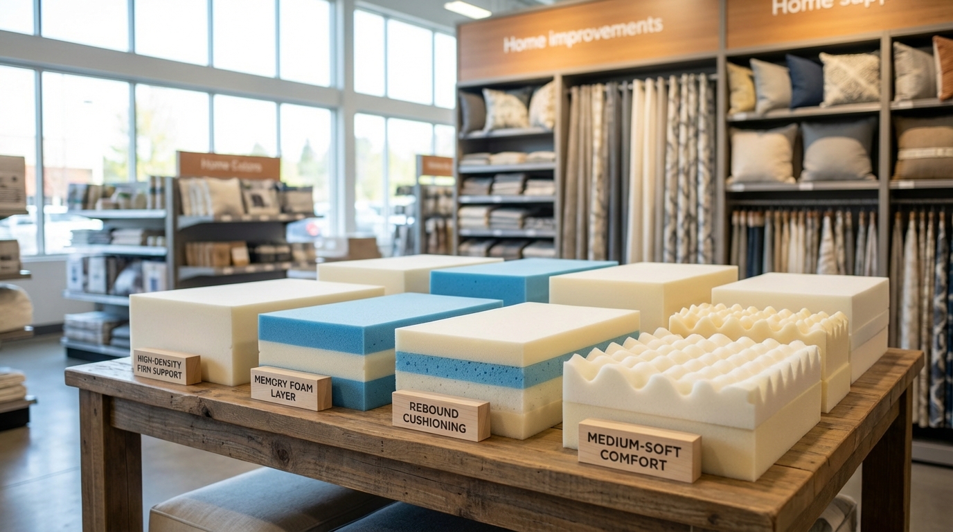 découvrez comment choisir la mousse idéale pour votre canapé chez leroy merlin afin d'assurer une assise confortable et durable qui ne s'affaisse pas avec le temps.