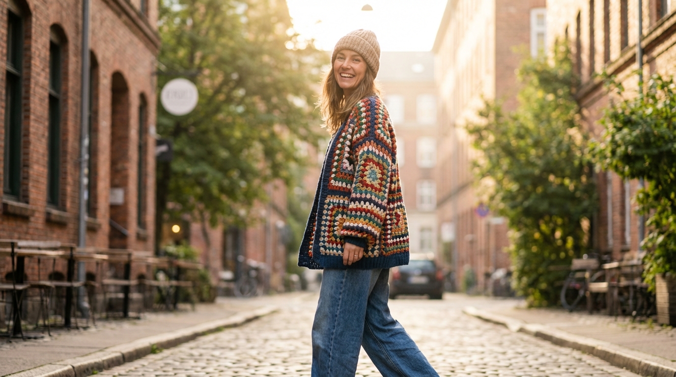 téléchargez gratuitement notre modèle de gilet crochet pour femme avec un montage simplifié, idéal pour les débutantes et les passionnées de crochet.