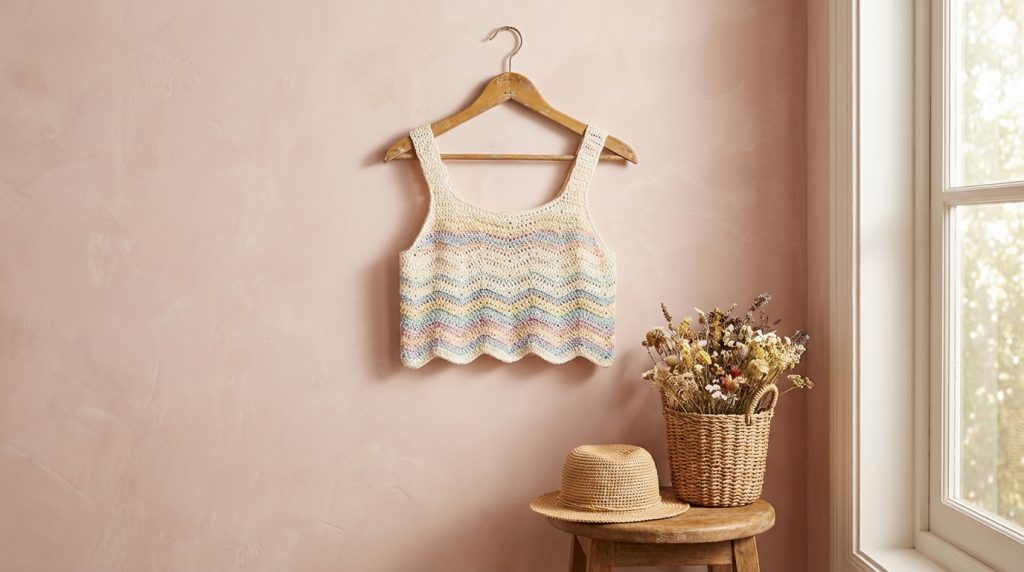 découvrez notre guide gratuit pour créer un top au crochet, avec des explications claires et faciles à suivre, même pour les débutants.