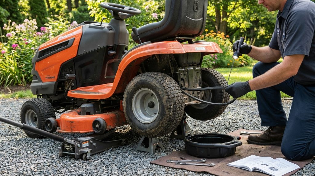 découvrez comment identifier et réparer les problèmes de boîte hydrostatique sur votre tracteur tondeuse husqvarna grâce à notre guide pratique et détaillé.