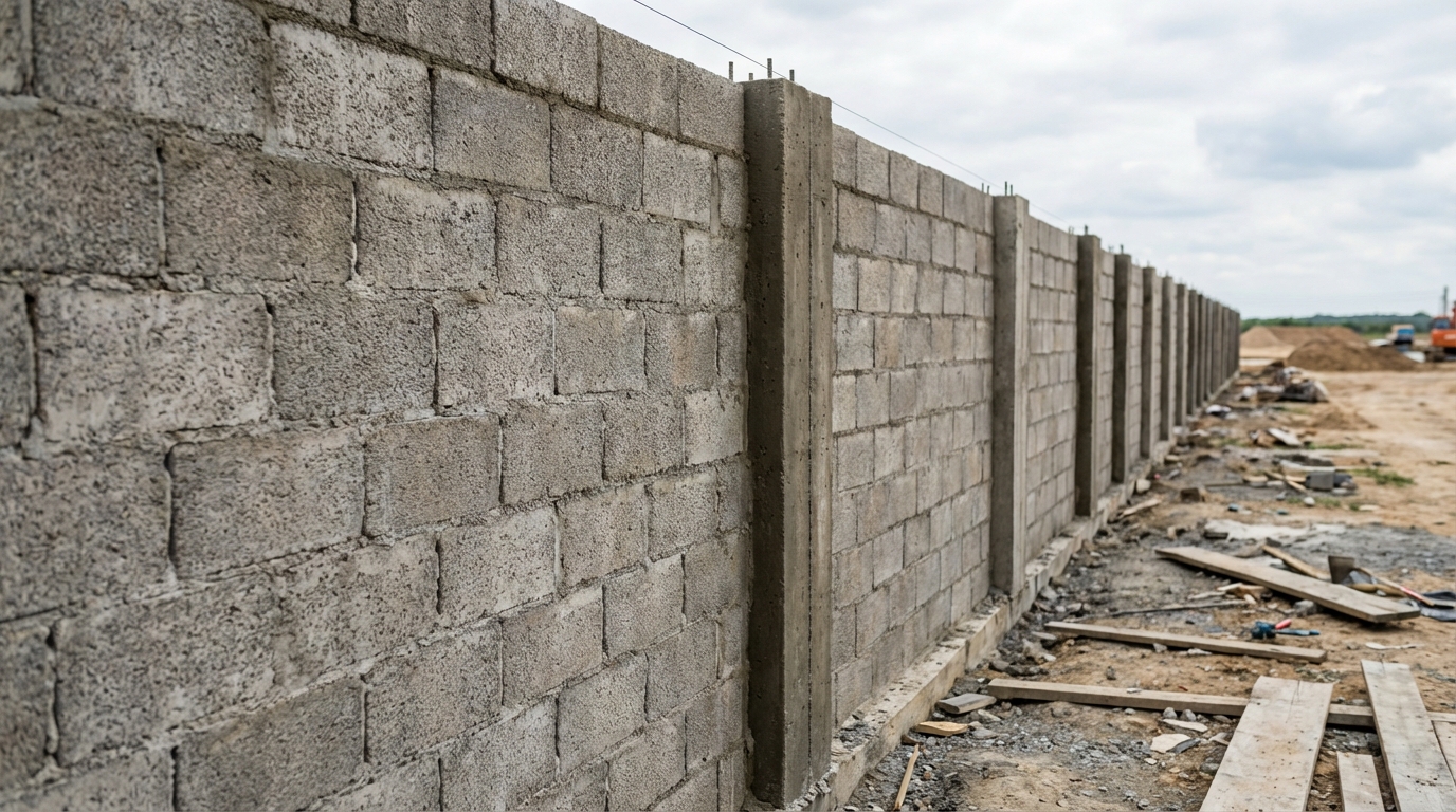 découvrez l'importance du poteau raidisseur pour renforcer efficacement un mur en parpaings de grande longueur et garantir sa stabilité sur le long terme.